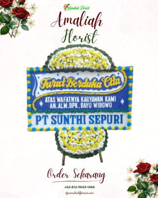 Papan Bunga Duka di Sumuranja