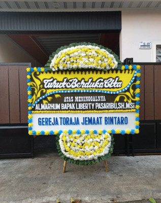Papan Bunga Duka di Sumuranja