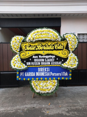 Papan Bunga Duka di Sumuranja
